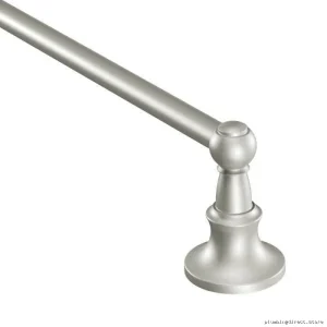 Vale 24-Inch Towel Bar - Sleek Brushed Nickel DN4424BN Moen