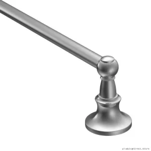 Moen Vale 24 Chrome Stainless Steel Towel Bar | Bathroom Accessories
