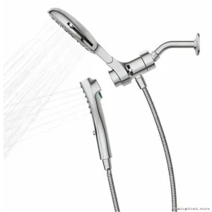 Moen 220C3 Verso Combo Shower Head with Magnetic Docking - Modern Chrome