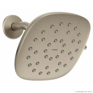 Verso 9 Rain Shower Head | Infiniti Dial & Magnetix Dock | 1.75 GPM Brushed Nickel Moen Shower