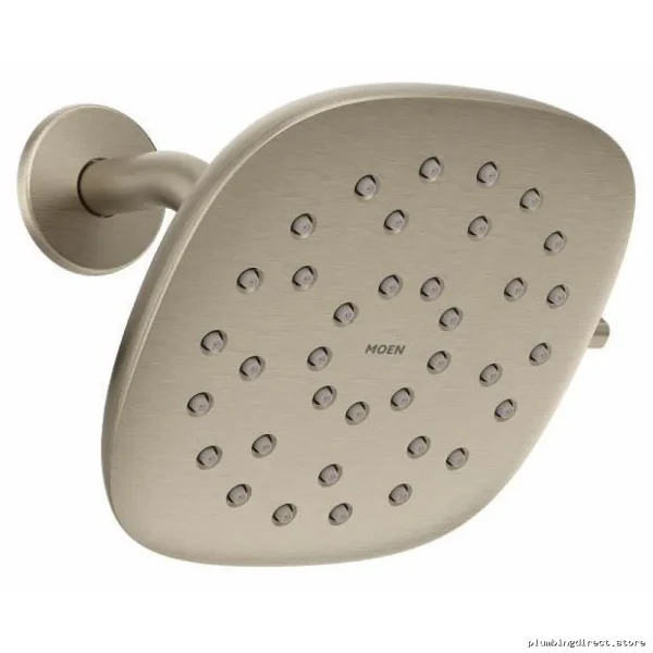 Verso 9 Rain Shower Head | Infiniti Dial & Magnetix Dock | 1.75 GPM Brushed Nickel Moen Shower