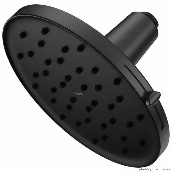 Moen Verso Rainfall Showerhead w/ Magnetic Dock & Low Flow Adjust Spry in Matte Black