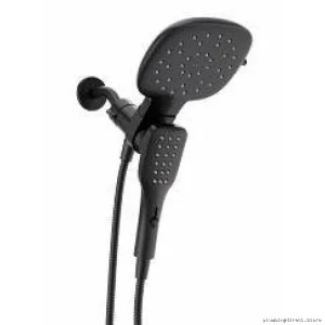 Moen Verso Square Combo Shower Head with Adjustable Infiniti Dial & Magnetic Dock - Matte Black 220C5BL