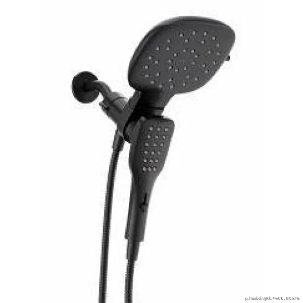 Moen Verso Square Combo Shower Head with Adjustable Infiniti Dial & Magnetic Dock - Matte Black 220C5BL