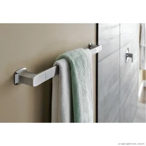 Moen Via Chrome Bathroom Towel Bar - 18 Inch