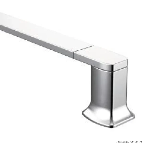 Moen Chrome Towel Bar - Via 12 Hanging Bar YB5012CH - Image 2