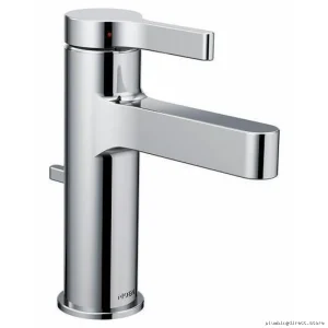Moen Vichy Chrome Single-Hole Bathroom Faucet