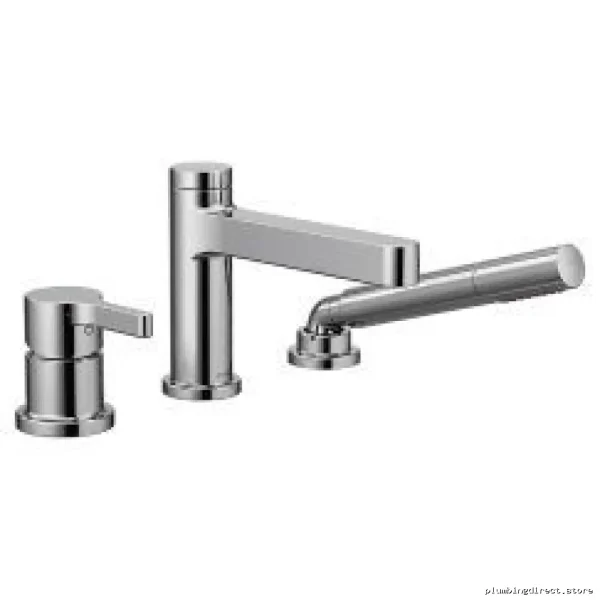 Moen Vichy Roman Tub Faucet Trim - Chrome Finish Vintage Bathroom Fixture T967
