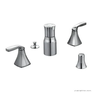 Moen Voss Chrome Bidet Faucet Trim T5269 - Modern Bathroom Upgrade