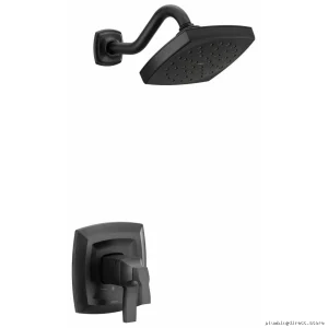 Moen Voss High Pressure Modern Shower Trim in Matte Black