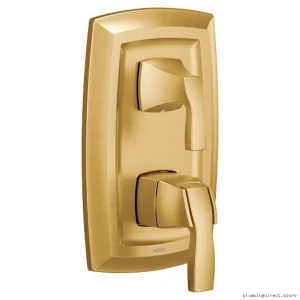 Moen Brushed Gold Voss M-Core 3 Shower Trim with Integrated Diverter