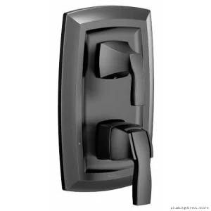 Voss M-Core 3 Series Valve Trim w/ Integrated Diverter - Matte Black UT3611BL Moen