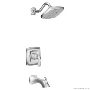 Moen Voss M-Core 3 Tub & Shower Trim Chrome Finish UT3693 Modern Bathroom Upgrade