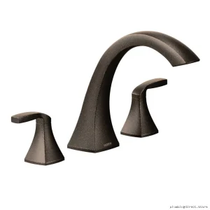 Moen Voss Oil Rubbed Bronze Roman Tub Faucet Trim T693ORB