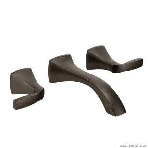 Moen Voss Oil Rubbed Bronze Wall Mount Bathroom Faucet Trim T6906ORB