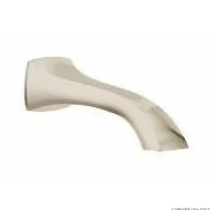 Moen Voss Polished Nickel Tub Spout - High-Flow Design for Modern Bathrooms
