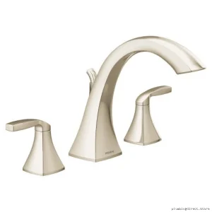 Moen Voss Roman Tub Faucet Trim Kit - Premium Polished Nickel & Easy Install