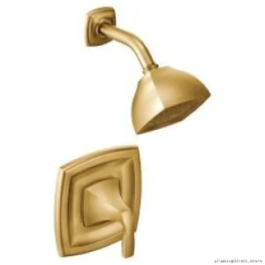 Adjustable Temperature-Controlled Shower Trim (Moen Voss T2692BG) - Brushed Gold Finish