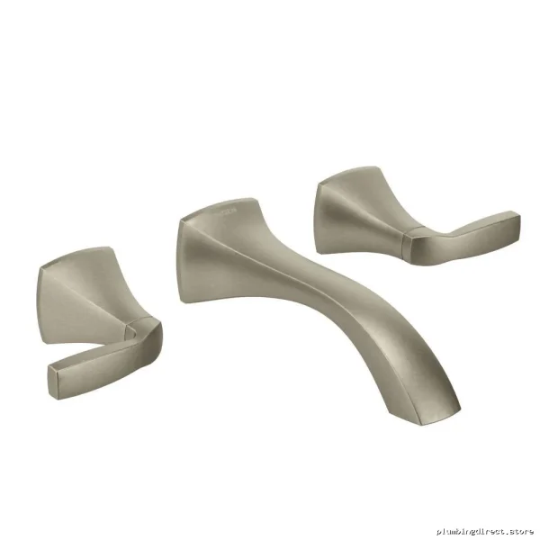 Premium Moen Voss Wall Mount Bathroom Faucet Brushed Nickel
