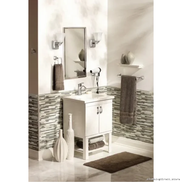 Voss Single Globe Wall Sconce - Polished Nickel YB5161NL Moen - Image 2