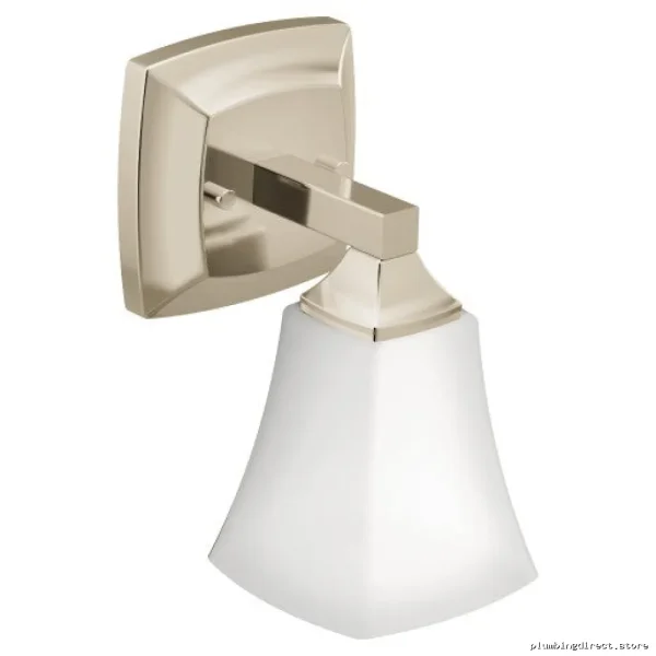 Voss Single Globe Wall Sconce - Polished Nickel YB5161NL Moen