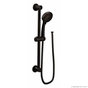 Water-Efficient Moen Hand Shower & Slide Bar - Oil Rubbed Bronze