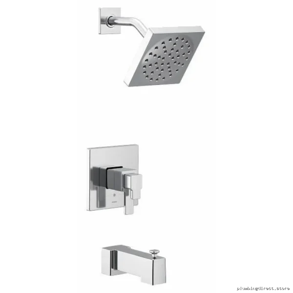 Moen UTS4713EP 90-Degree Swivel Water-Saving Tub & Shower Valve Trim in Chrome
