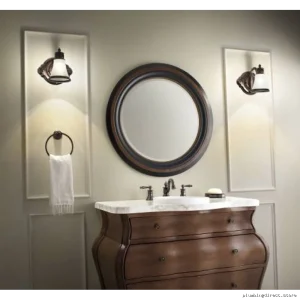 Waterhill 2-Globe Modern Light Sconce - Brushed Nickel Moen YB9862BN