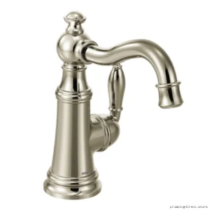 Moen Weymouth Bar Faucet - Polished Nickel Kitchen Sink Faucet S62101NL