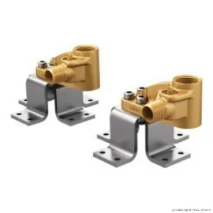 Moen Weymouth Concrete Floor-Mount Double Tub Filler Faucet TS50210
