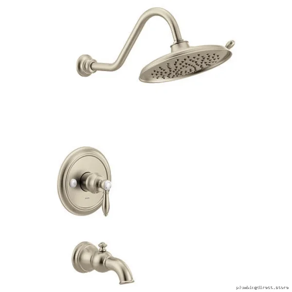 Moen Weymouth M-Core 3 Tub & Shower Trim Set Brushed Nickel Finish UTS33103EPBN
