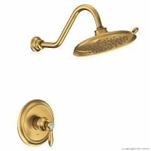 Moen Weymouth M-Core 2 Eco-Performance Water-Saving Shower Trim in Brushed Gold