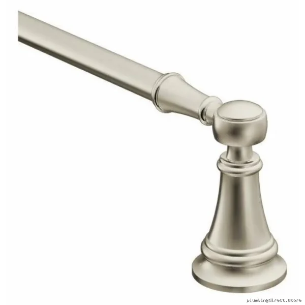 Moen Weymouth Polished Nickel 18-Inch Towel Bar - Image 2