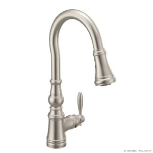 Moen Weymouth Kitchen Faucet – Pull-Down Spray & Spot Resistant Stainless Steel