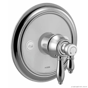 Moen Weymouth 4-Series Chrome Valve Trim Kit UTS43101 for Faucets