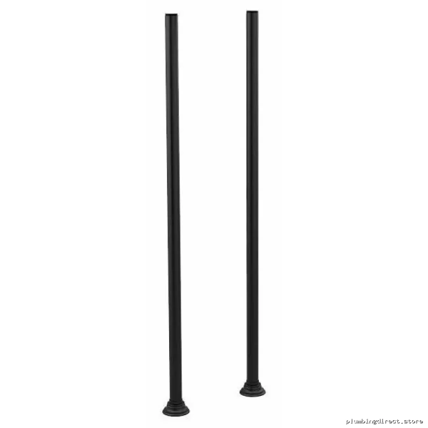Moen Weymouth TS25105BL Matte Black Floor Mounted Bathroom Riser