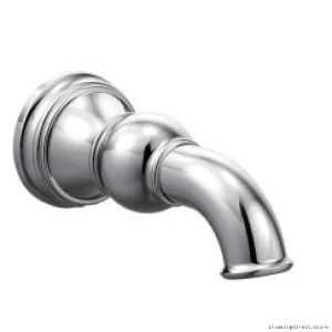Moen Weymouth Tub Spout No Diverter – Sleek Chrome Finish