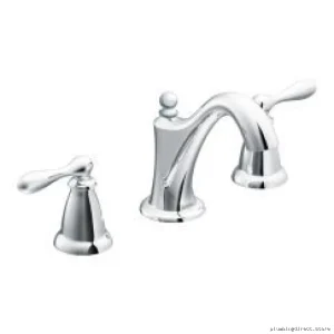 Moen WS84440 Widespread Bathroom Faucet in Chrome Finish