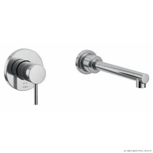 Align 1-Handle Wall Mount Tub Filler Trim – Chrome Finish WT391 Moen