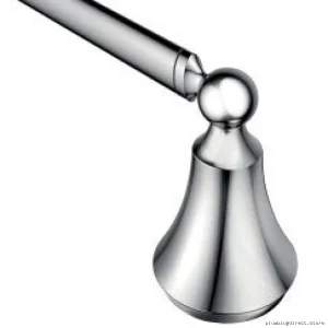 Moen Wynford 24" Chrome Towel Bar - Stainless Steel Bathroom Accessory YB5224CH