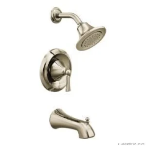 Moen Wynford Posi-Temp Tub & Shower Trim Kit - Polished Nickel T4503NL Modern Design