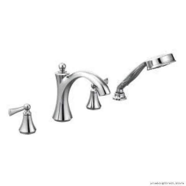 Moen Wynford Roman Tub Shower Trim with Handheld Chrome Finish T654