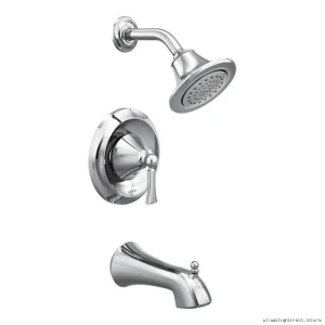 Moen Wynford Water-Saving Chrome Shower Trim with Temperature Control