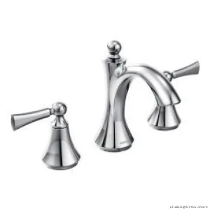 Moen Chrome Wynford Widespread Bathroom Faucet Trim Kit T4520