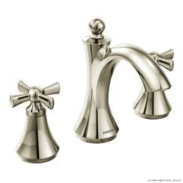 Moen Wynford Widespread Mount Bathroom Faucet Trim Kit - Polished Nickel T4524NL