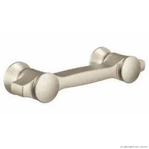 Moen YB0307BN Flara Drawer Pull - Brushed Nickel Modern Cabinet Handle
