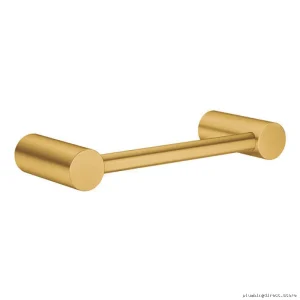 Moen YB0486BG Brushed Gold 8-Inch Mini Towel Bar for Elegant Bathrooms
