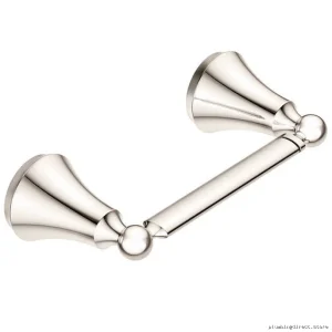 Moen YB5208NL Pivoting Toilet Paper Holder in Polished Nickel Finish
