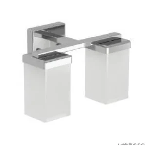 Chrome Double Globe Wall Sconce - 90-Degree Modern Design | Moen YB8862CH