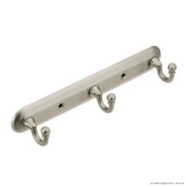 Moen Yorkshire Triple Robe Hook - Brushed Nickel 7603BN